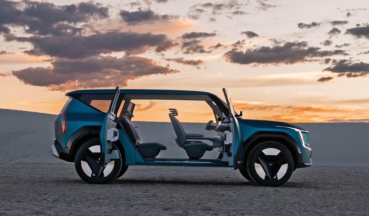 Kia EV9 Concept: le immagini ufficiali