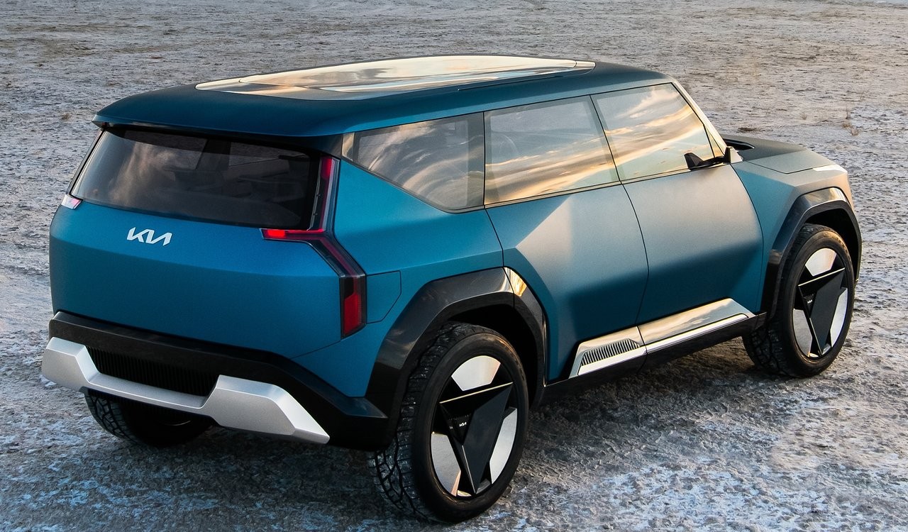 Kia EV9 Concept: le immagini ufficiali