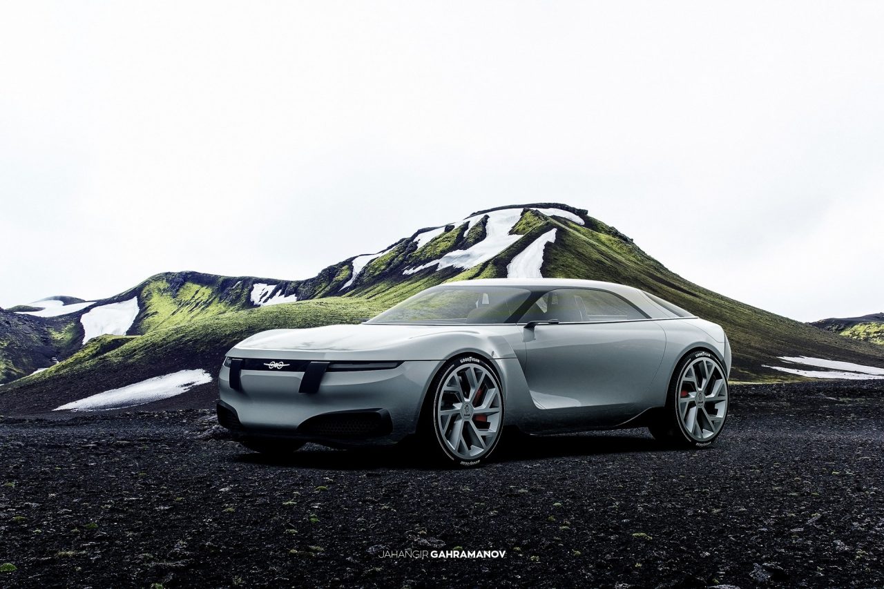 Saab GT: le immagini del render