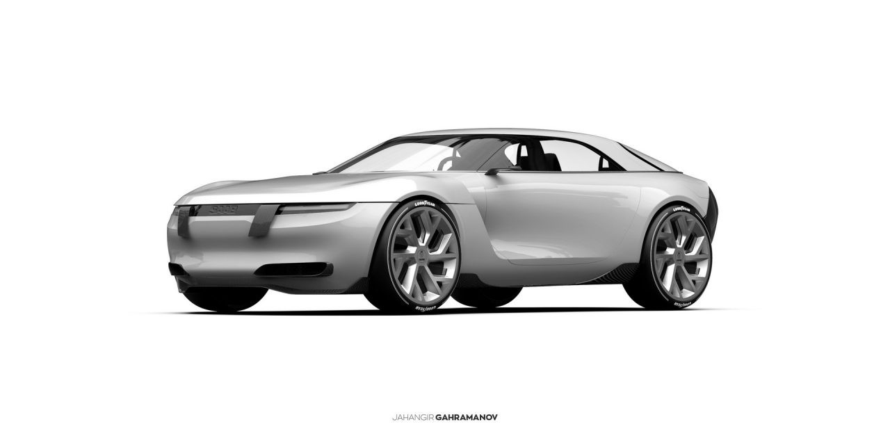 Saab GT: le immagini del render