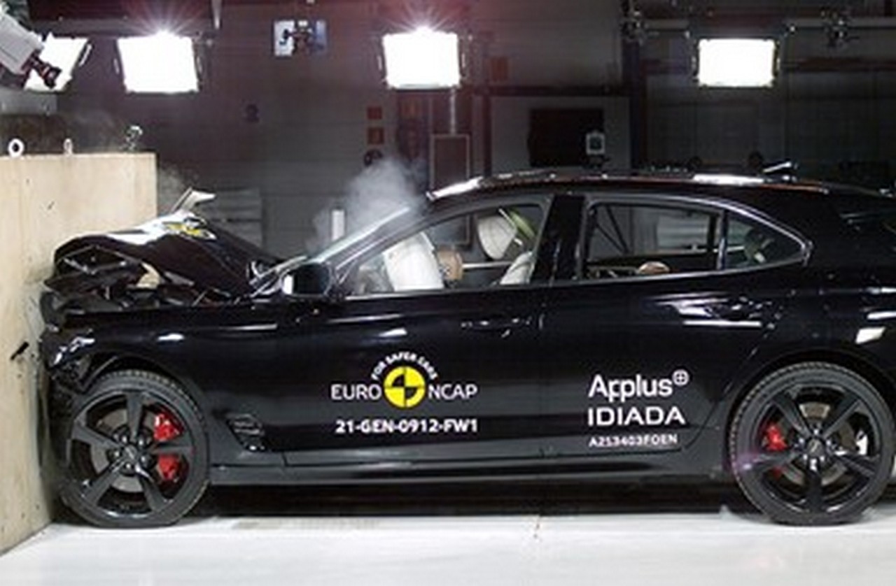 Genesis G70 crash test EuroNcap 2021