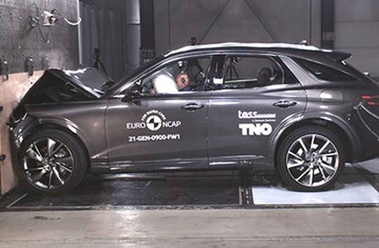 Genesis GV70 crash test EuroNcap 2021