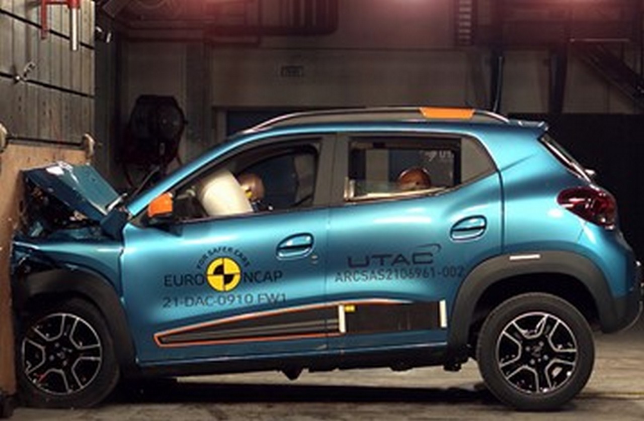 Dacia Spring crash test EuroNcap 2021