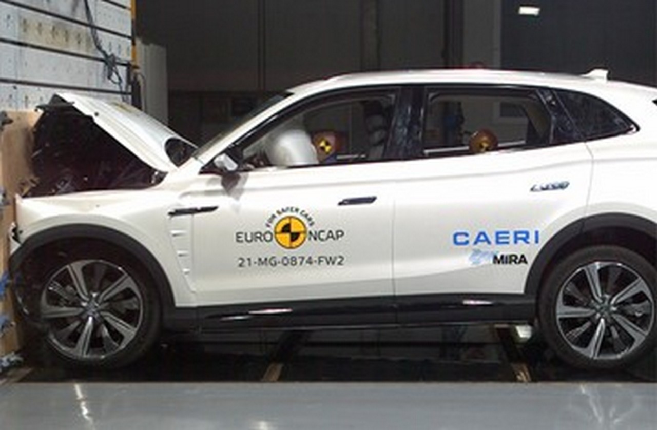 MG Marvel R crash test EuroNcap 2021