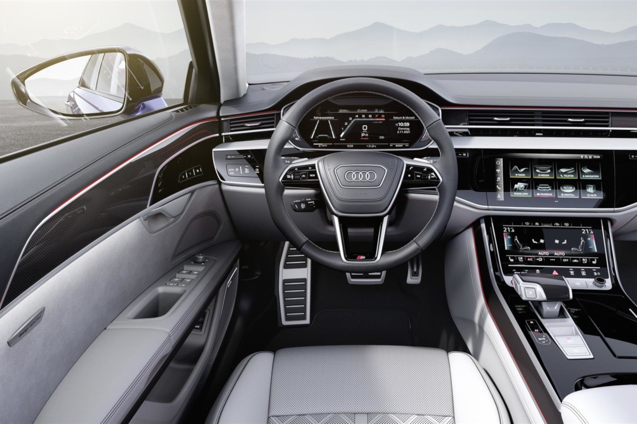 Audi A8 2022: nuove immagini ufficiali