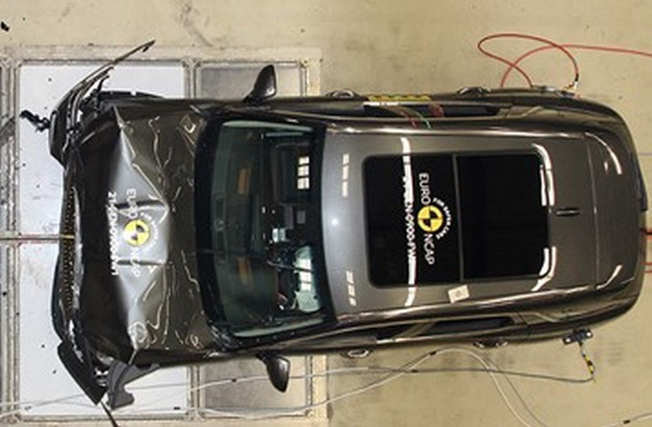 Genesis GV70 crash test EuroNcap 2021