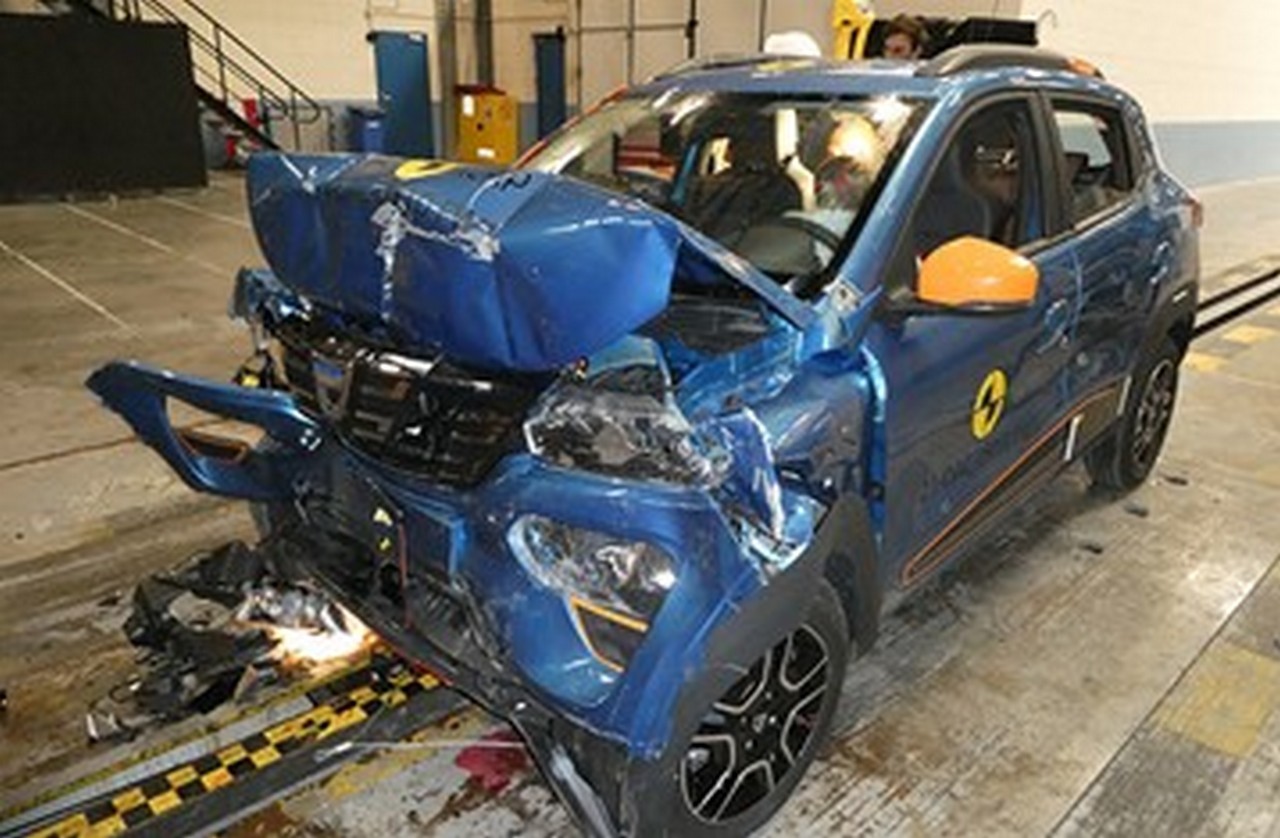 Dacia Spring crash test EuroNcap 2021