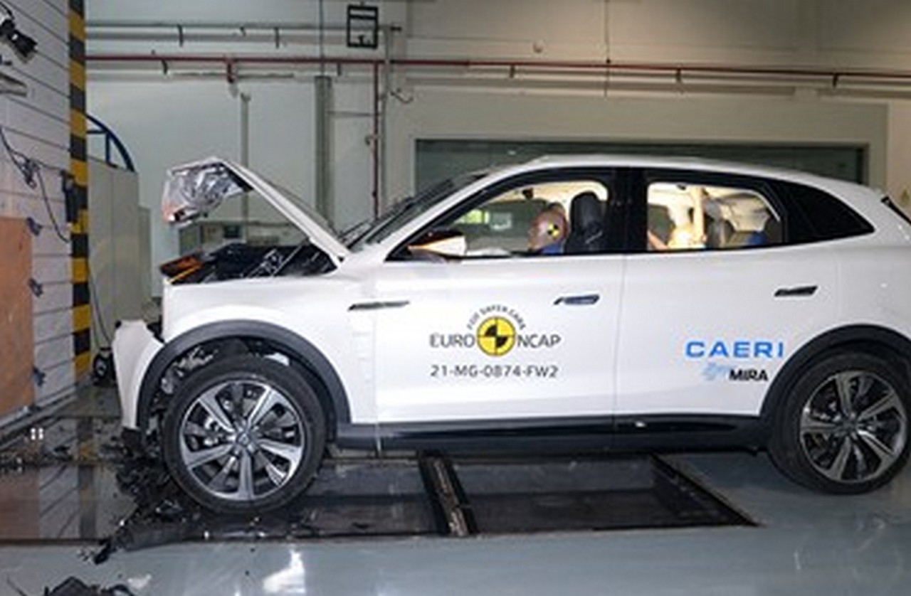 MG Marvel R crash test EuroNcap 2021