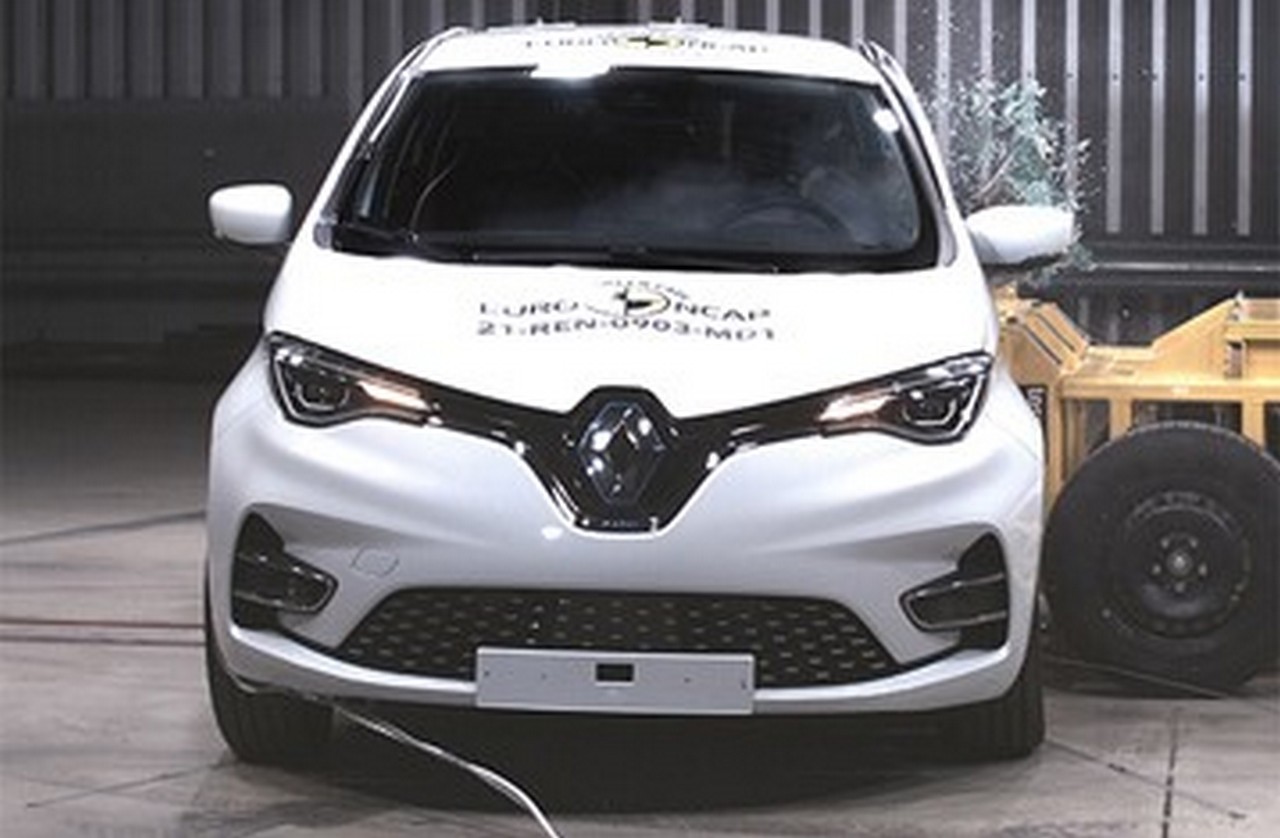 Renault Zoe crash test EuroNcap 2021