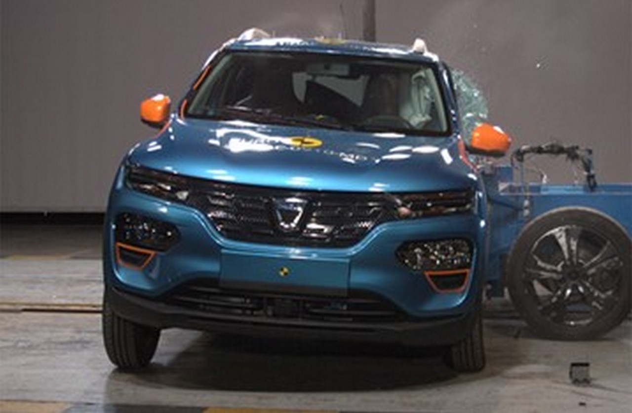 Dacia Spring crash test EuroNcap 2021