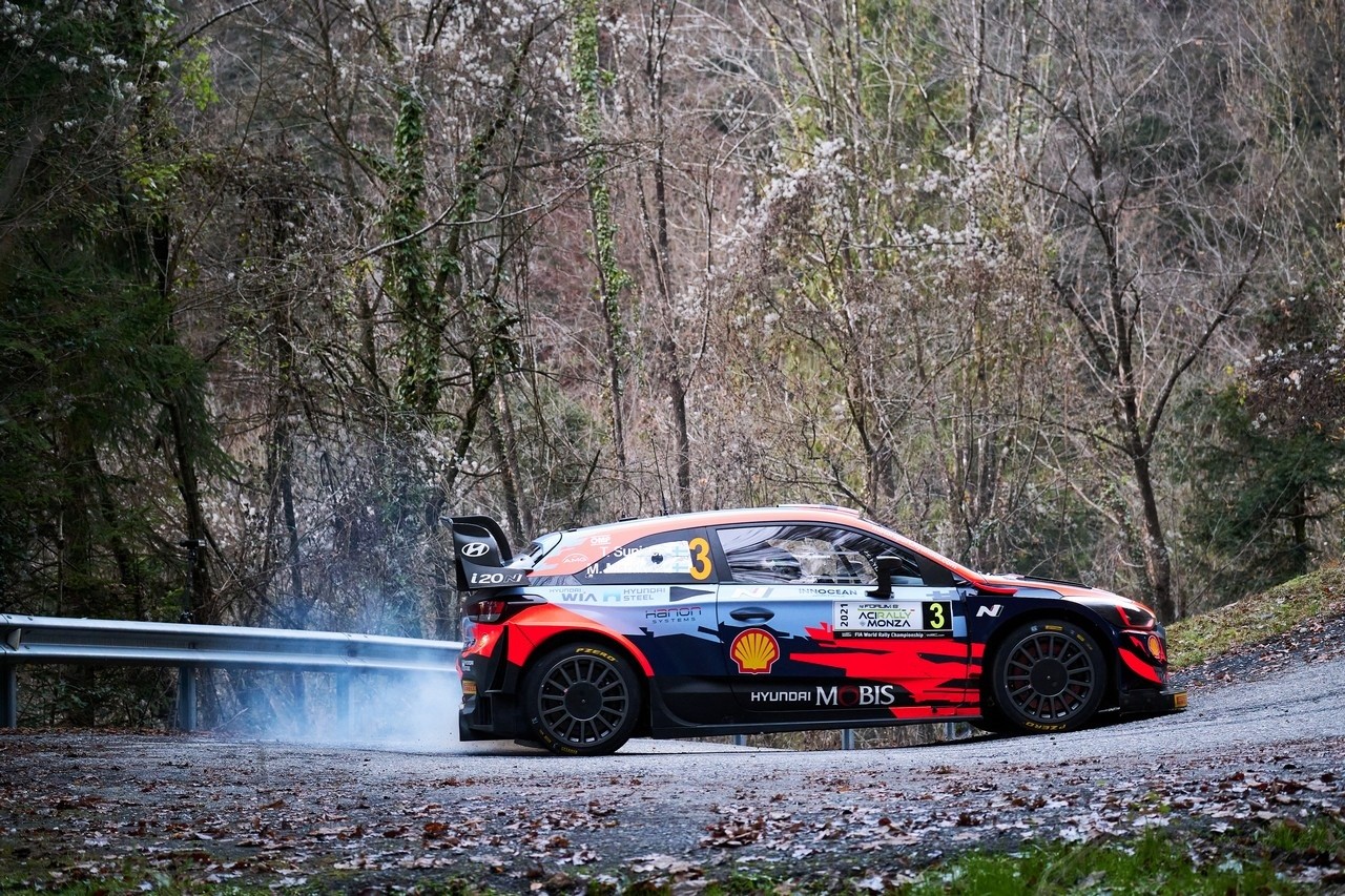 Hyundai i20 Coupé WRC Rally di Monza 2021: immagini ufficiali