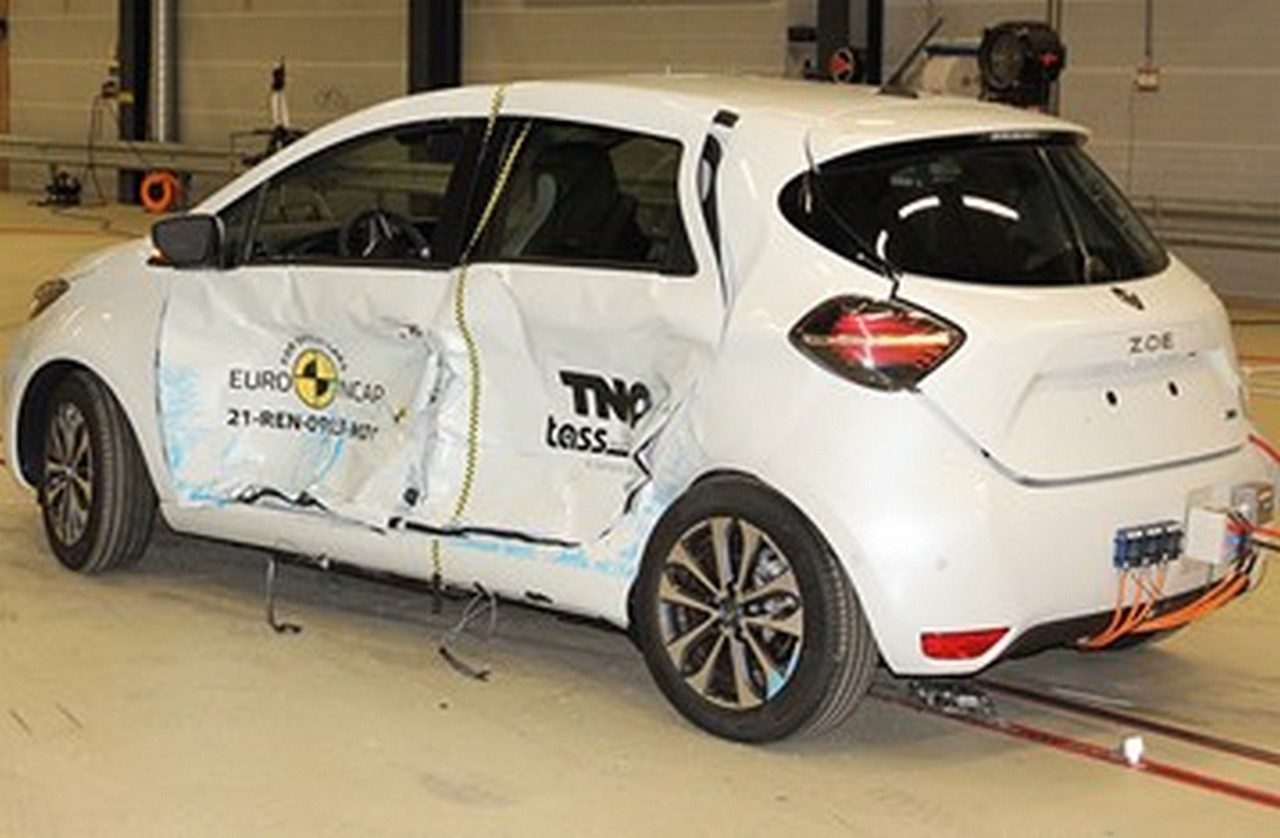 Renault Zoe crash test EuroNcap 2021