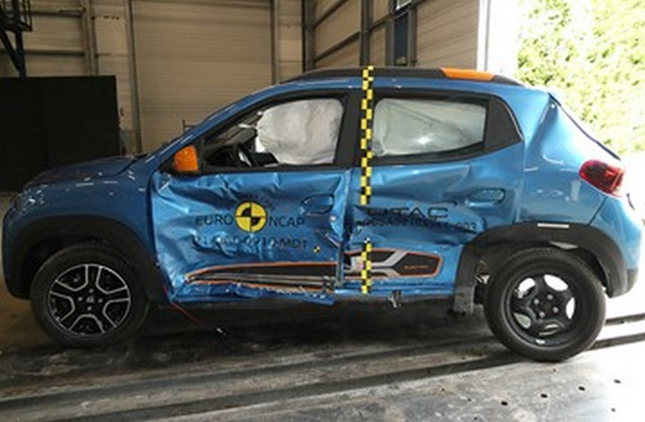 Dacia Spring crash test EuroNcap 2021