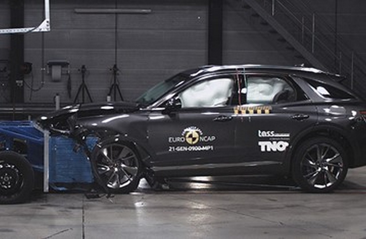 Genesis GV70 crash test EuroNcap 2021