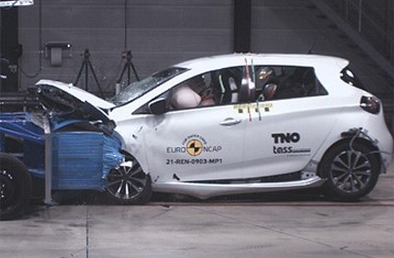 Renault Zoe crash test EuroNcap 2021