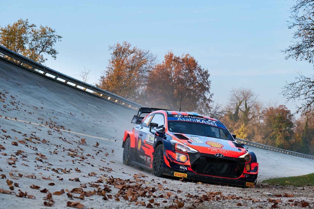 Hyundai i20 Coupé WRC Rally di Monza 2021: immagini ufficiali