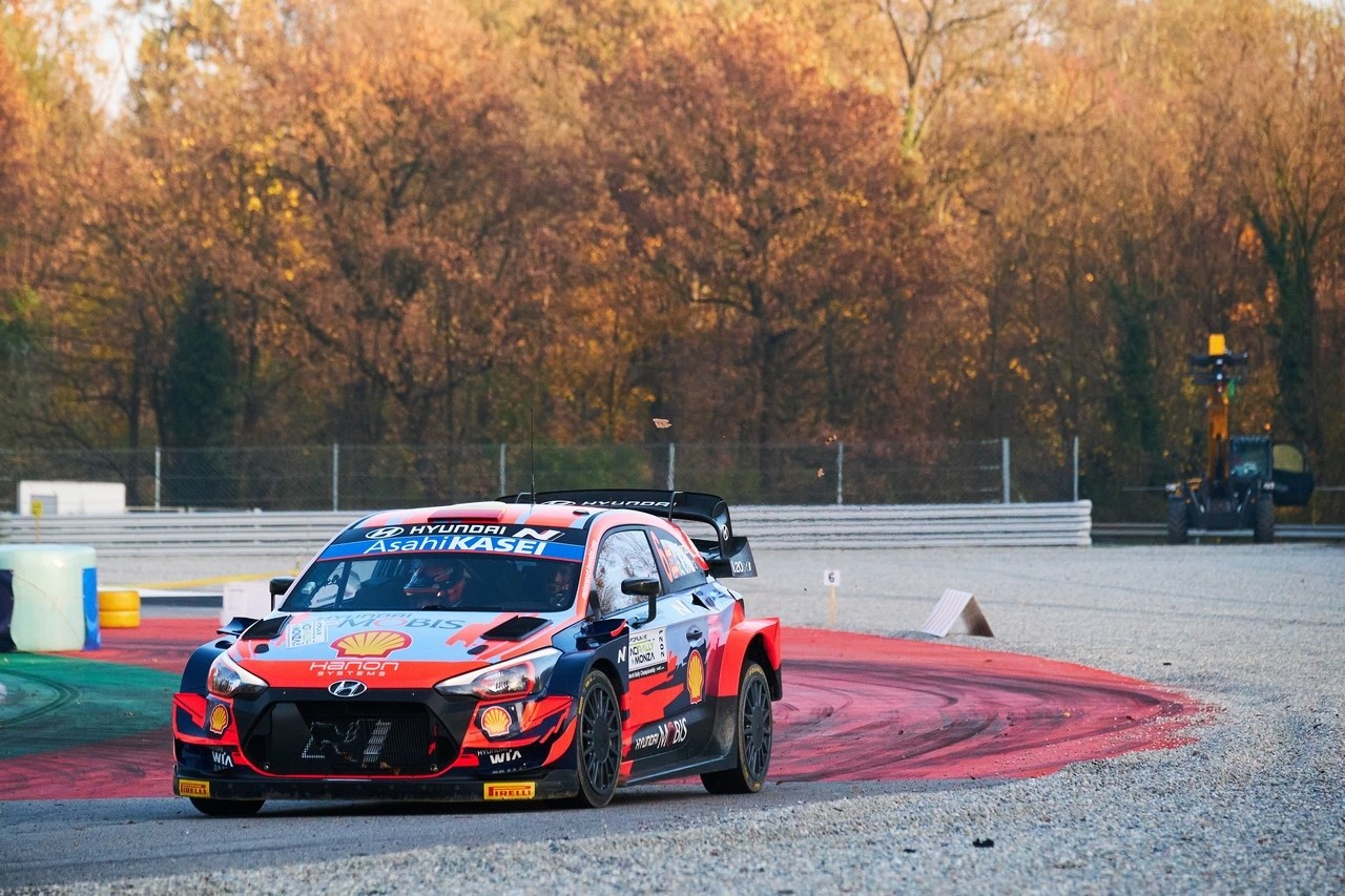 Hyundai i20 Coupé WRC Rally di Monza 2021: immagini ufficiali