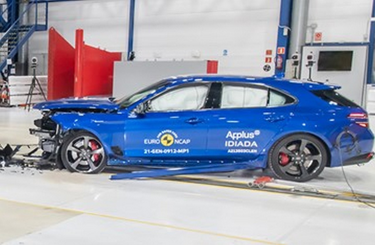 Genesis G70 crash test EuroNcap 2021