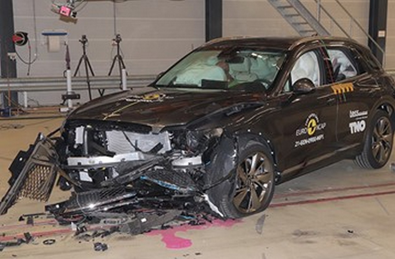 Genesis GV70 crash test EuroNcap 2021