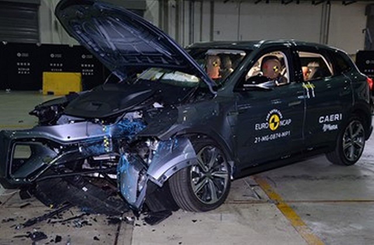 MG Marvel R crash test EuroNcap 2021