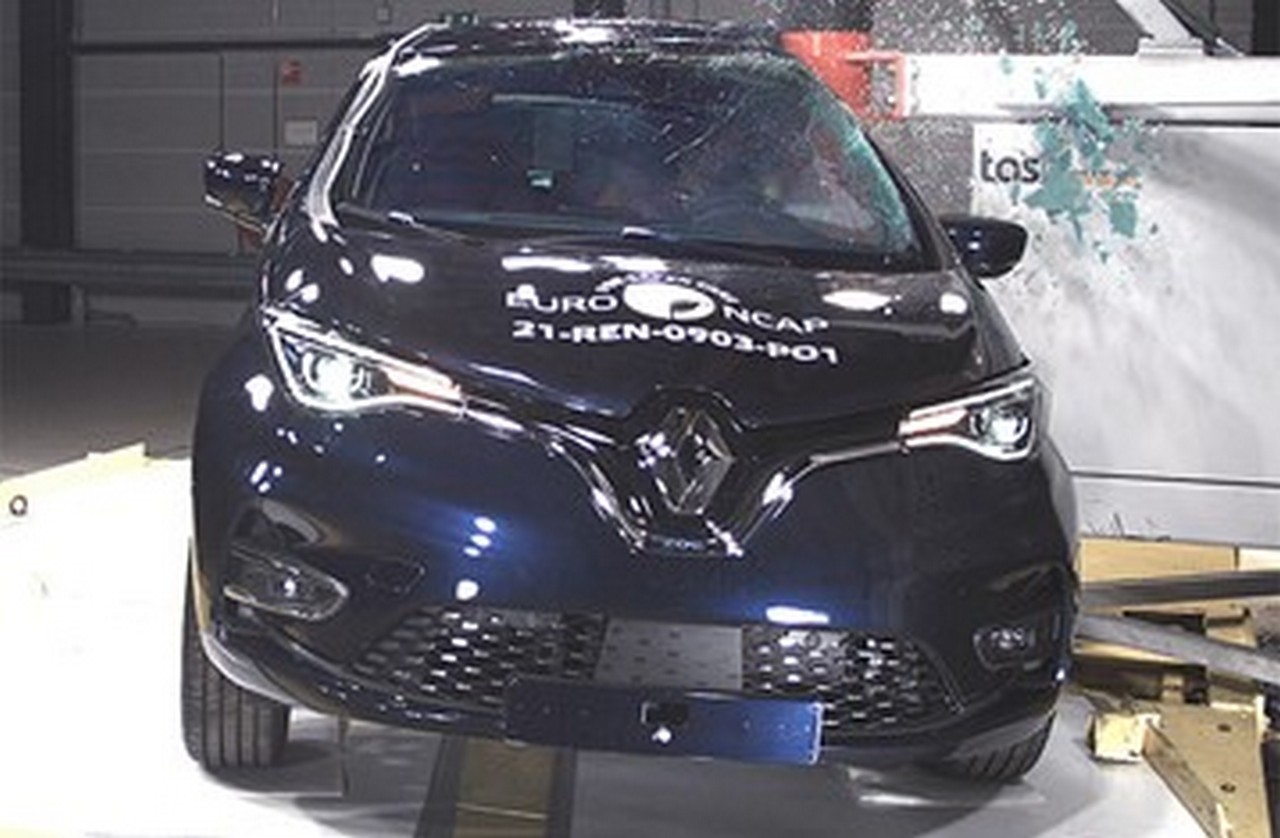 Renault Zoe crash test EuroNcap 2021