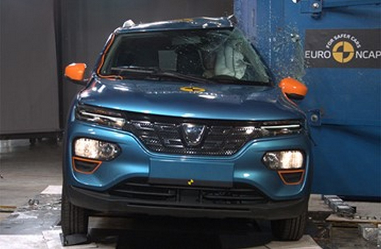 Dacia Spring crash test EuroNcap 2021