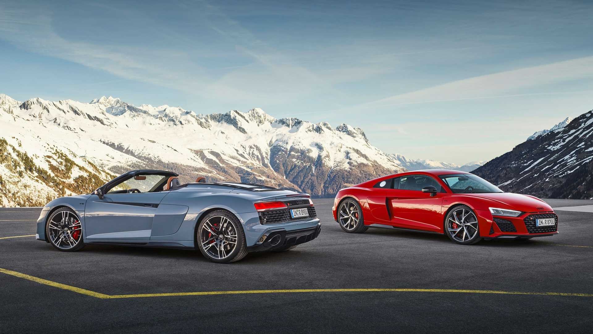 Audi R8 V10 performance RWD: le immagini ufficiali