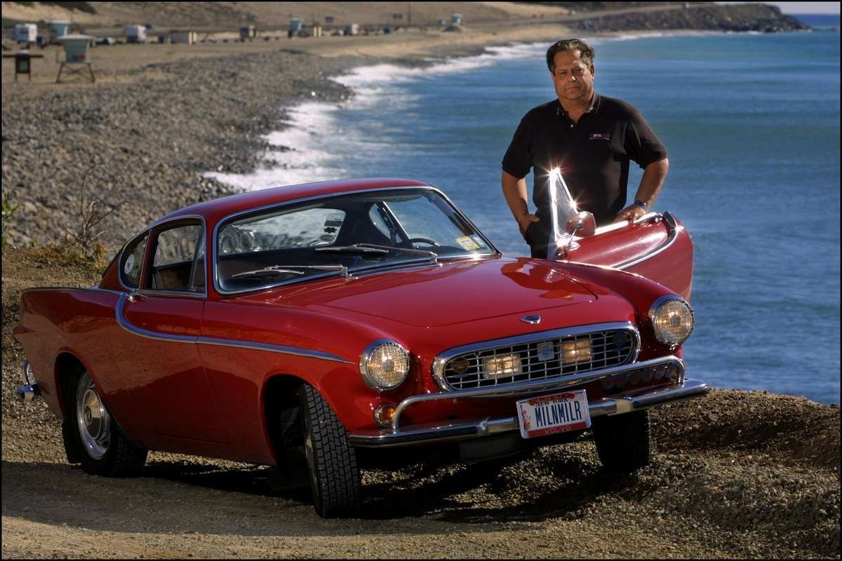 La Volvo P1800S che detiene il record di chilometraggio