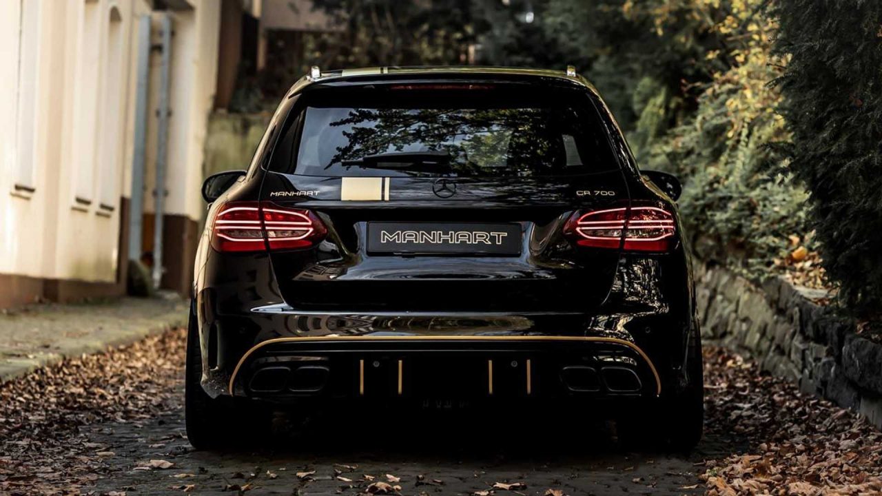 Mercedes C 63 AMG S by Manhart: le immagini