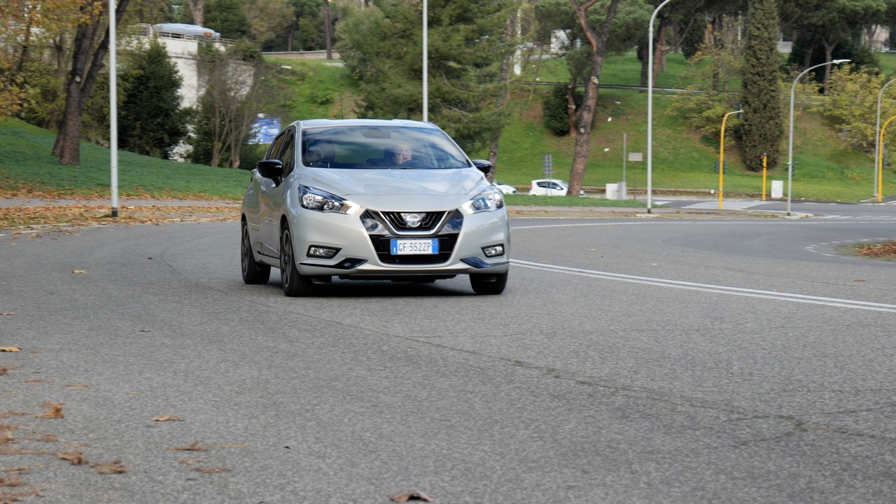 Nissan Micra GPL 2021: prova su strada