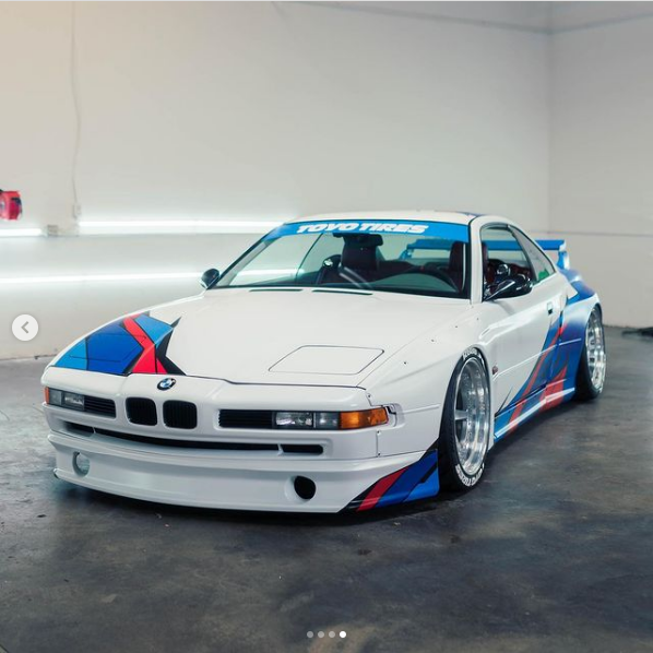 BMW 850ci E31 con Kit Pandem: le immagini