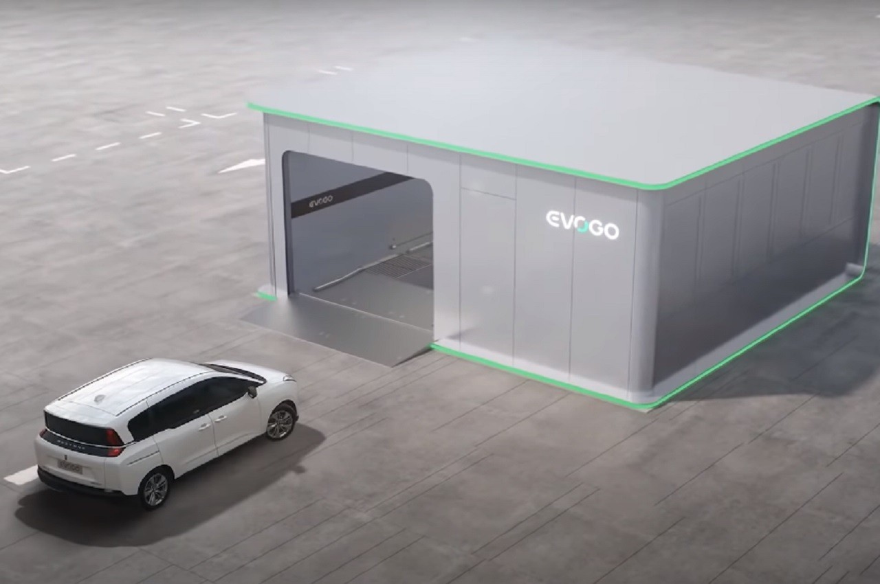 Catl-Caes, nuova tecnologia di battery swap Evogo