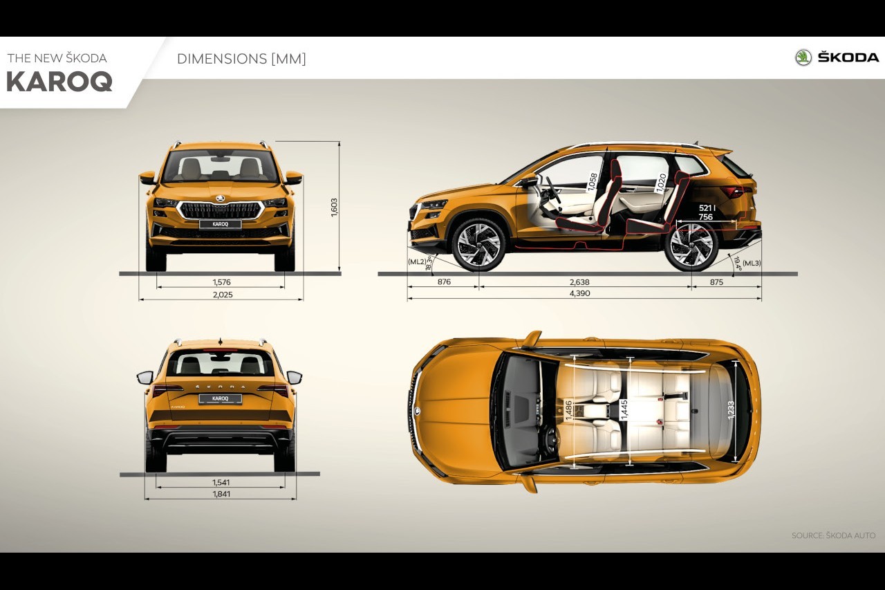 Skoda Karoq 2022: nuove immagini ufficiali