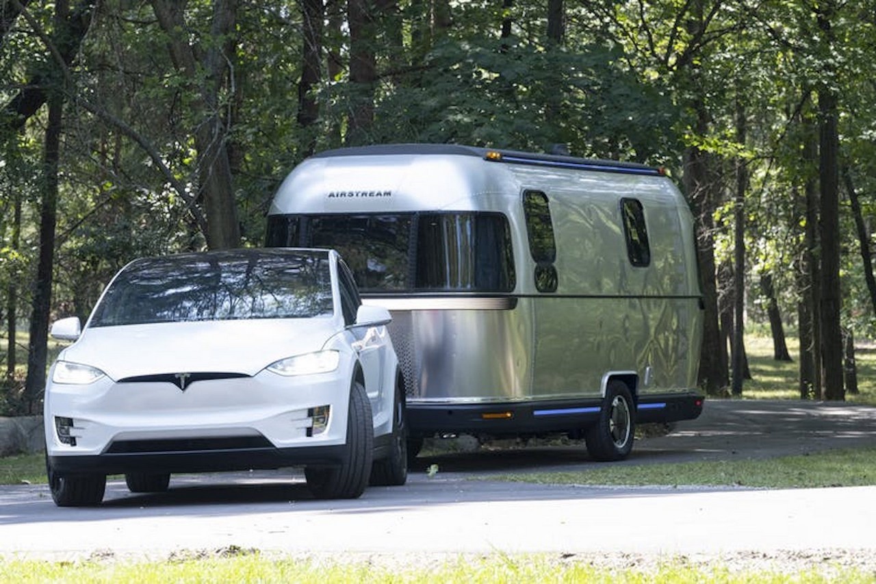 Airstream eStream, roulotte elettrica comandabile tramite App