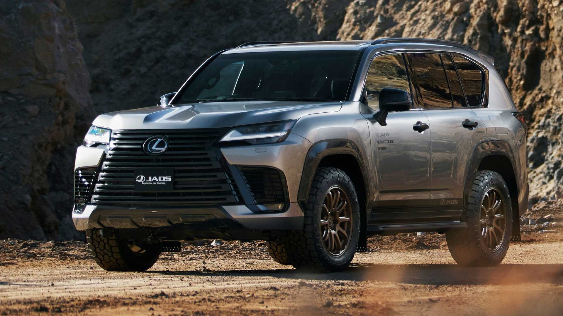 Lexus LX 600 Offroad by Jaos: le immagini ufficiali