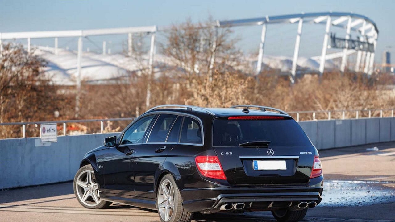 La Mercedes C63 Wagon di Michael Schumacher: le immagini