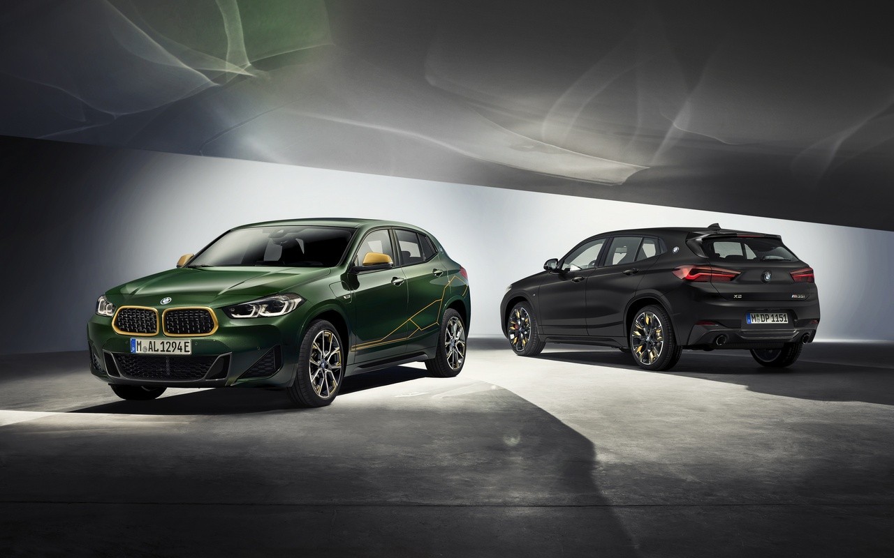 BMW X2 Edition GoldPlay: le immagini ufficiali