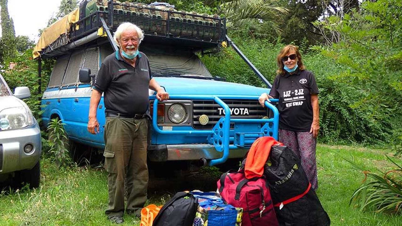 In viaggio per oltre 742.000 km con un Toyota Land Cruiser dal 1984