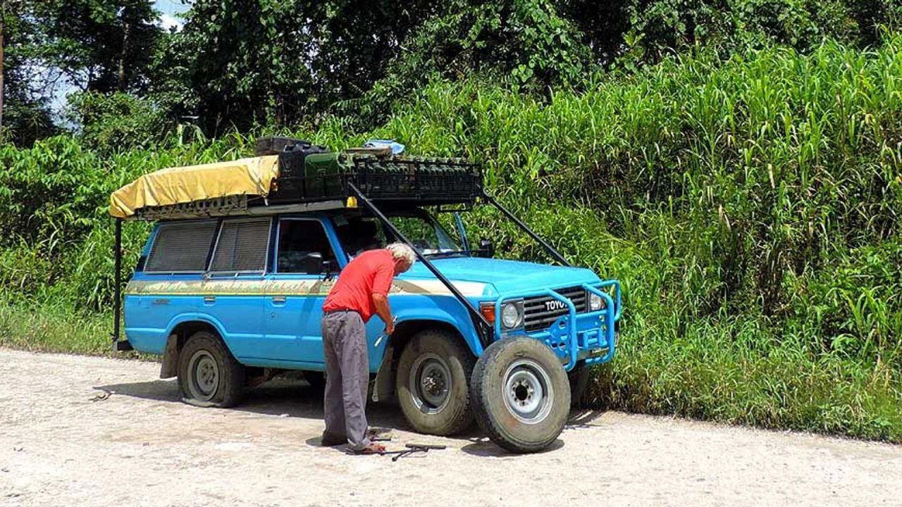 In viaggio per oltre 742.000 km con un Toyota Land Cruiser dal 1984