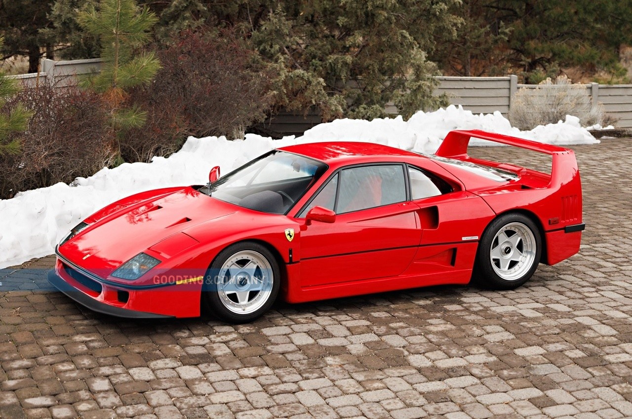 Ferrari F40 1991 all'asta Gooding & Company ad Amelia Island 2022