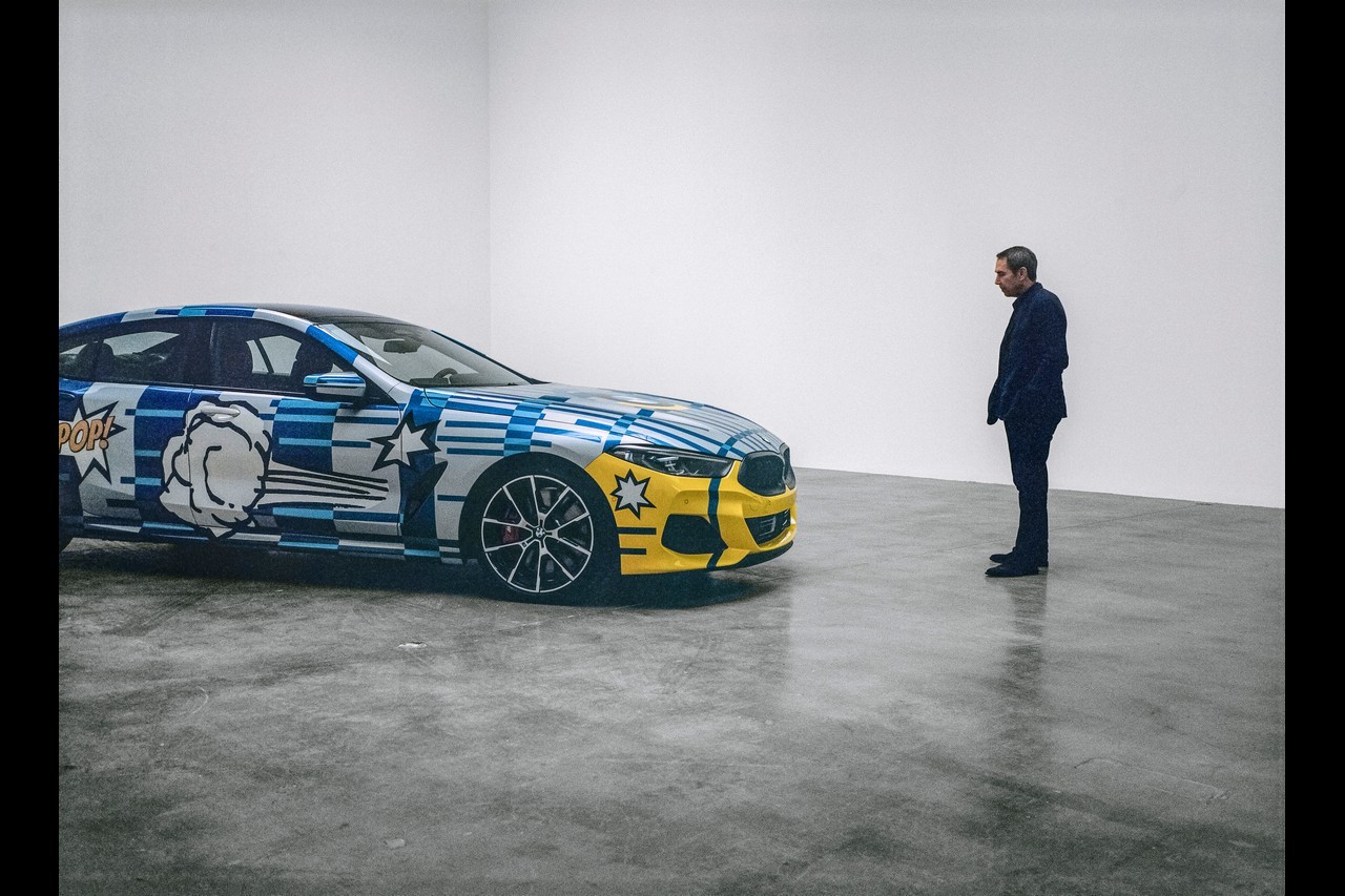 Bmw The 8 X Jeff Coons 2022: immagini ufficiali