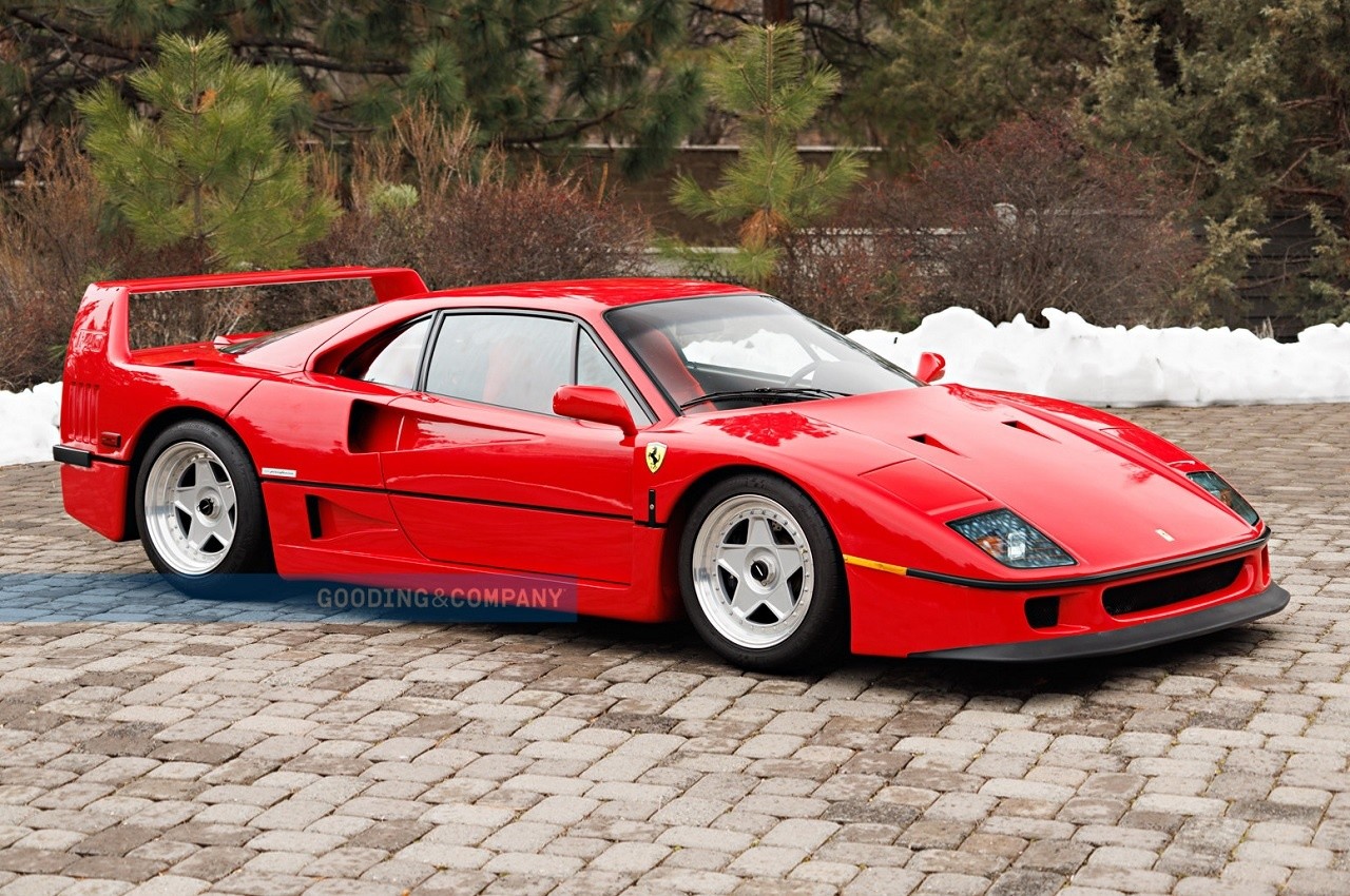 Ferrari F40 1991 all'asta Gooding & Company ad Amelia Island 2022