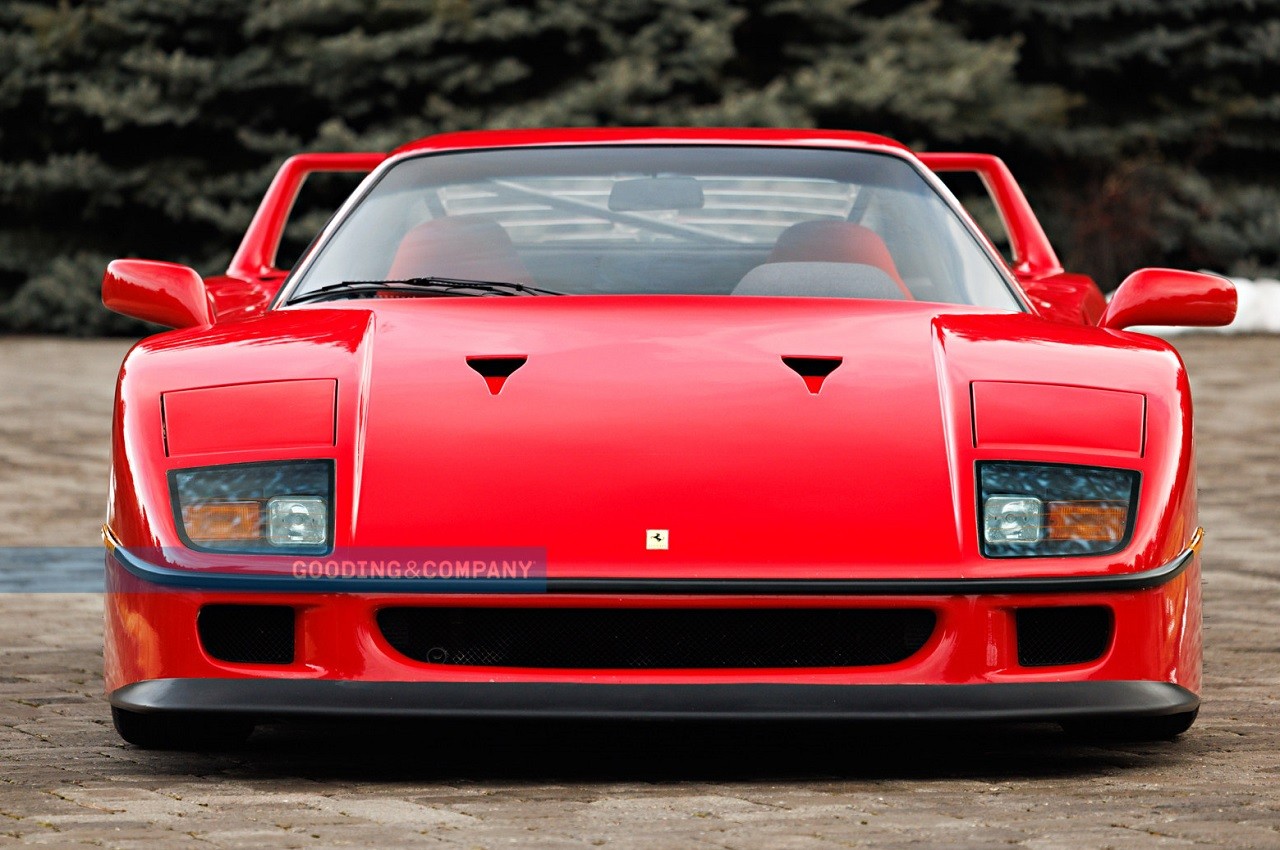 Ferrari F40 1991 all'asta Gooding & Company ad Amelia Island 2022