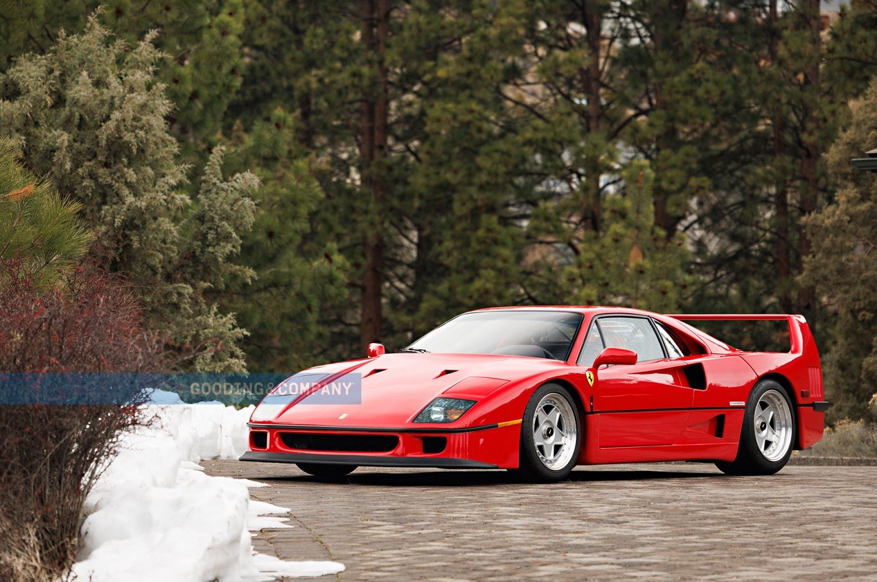 Ferrari F40 1991 all'asta Gooding & Company ad Amelia Island 2022