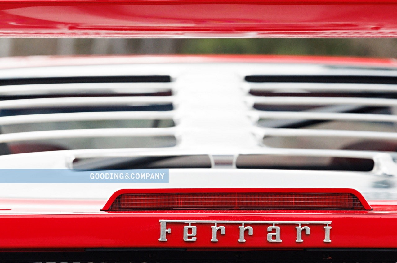 Ferrari F40 1991 all'asta Gooding & Company ad Amelia Island 2022