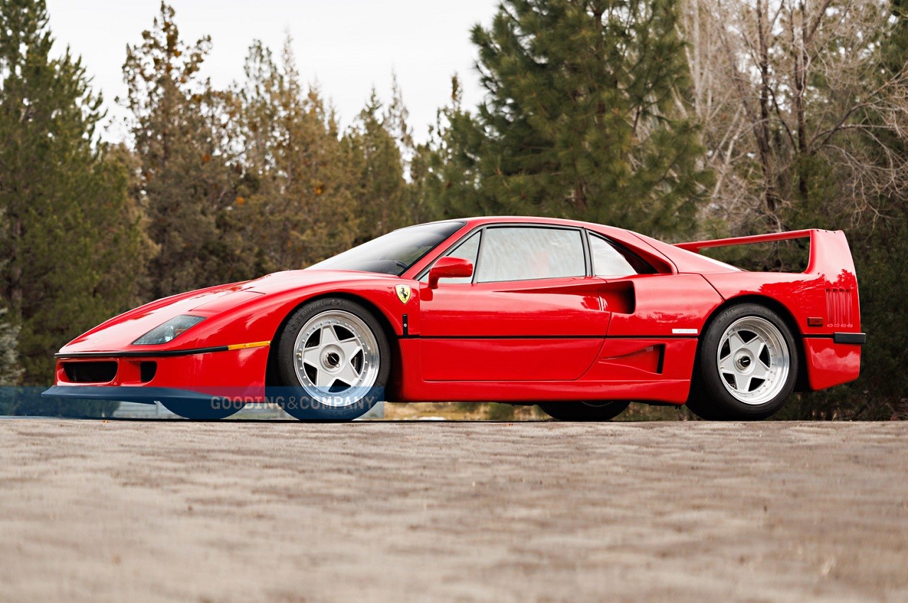 Ferrari F40 1991 all'asta Gooding & Company ad Amelia Island 2022