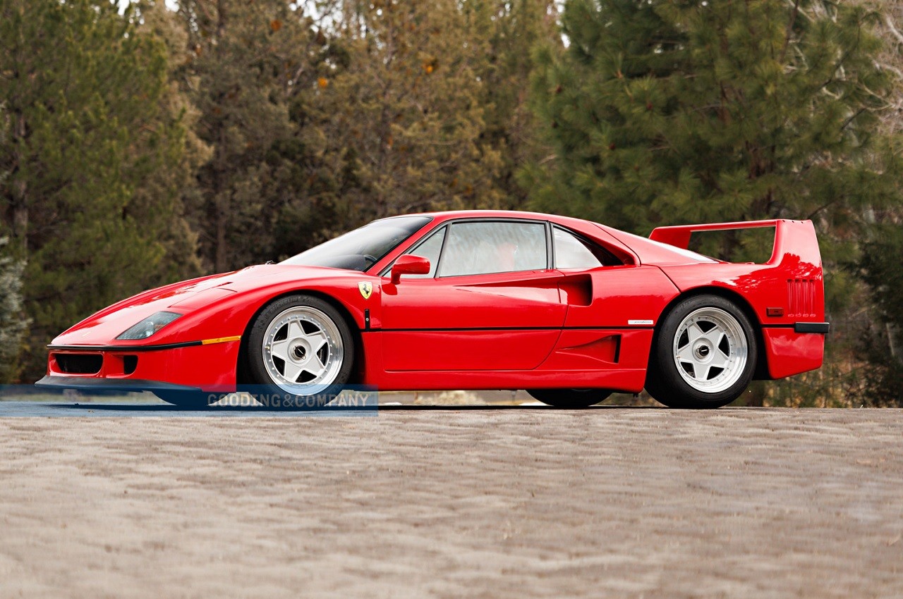 Ferrari F40 1991 all'asta Gooding & Company ad Amelia Island 2022