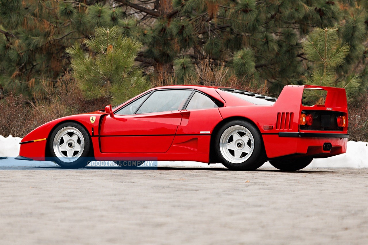 Ferrari F40 1991 all'asta Gooding & Company ad Amelia Island 2022