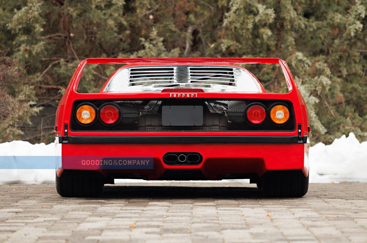 Ferrari F40 1991 all'asta Gooding & Company ad Amelia Island 2022