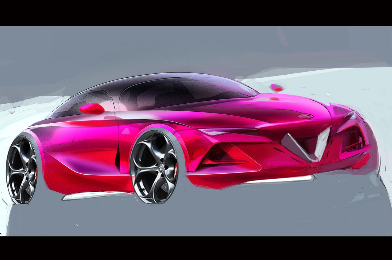 Alfa Romeo: il designer Maxim Shershnev immagina una nuova GTV